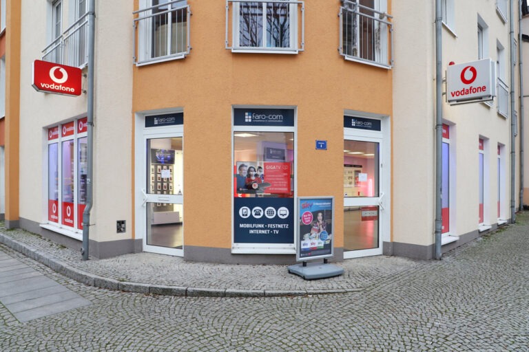 Filiale Calau Außenansicht