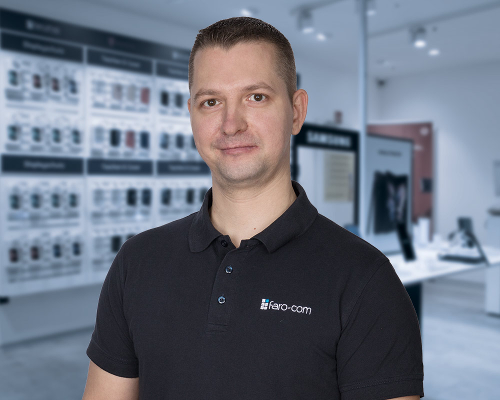 Forst 6 Shopmitarbeiter Maik