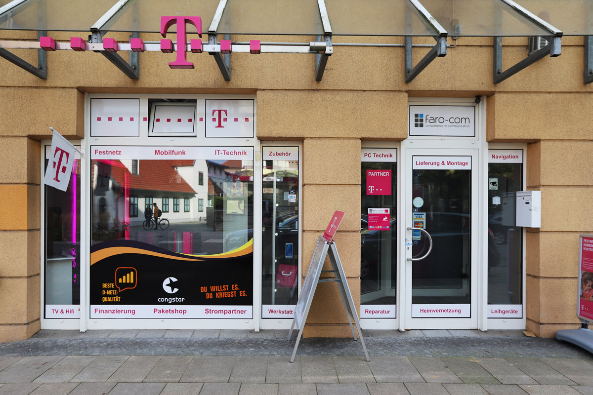 Filialen 14 faro.shop Anklam außen
