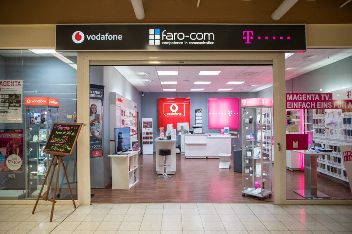Filialen 13 faro.shop Spremberg Eingang
