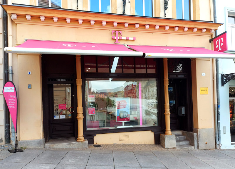Filialen 24 faro shop Altenburg Außenansicht