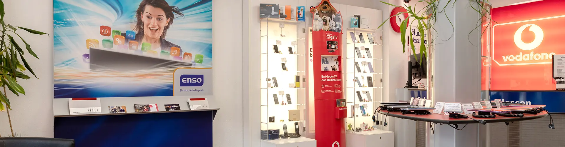 ENSO und Vodafone als Partner vom faro.shop Nossen