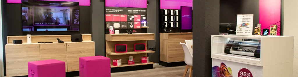 MagentaTV Ecke, Heimvernetzung und Smartphones zum Testen
