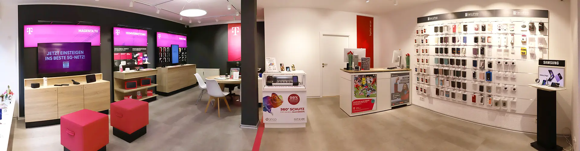 Panoramasicht vom faro.shop Senftenberg